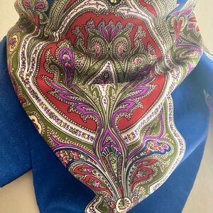 ECHO, collectible vintage paisley scarf,
